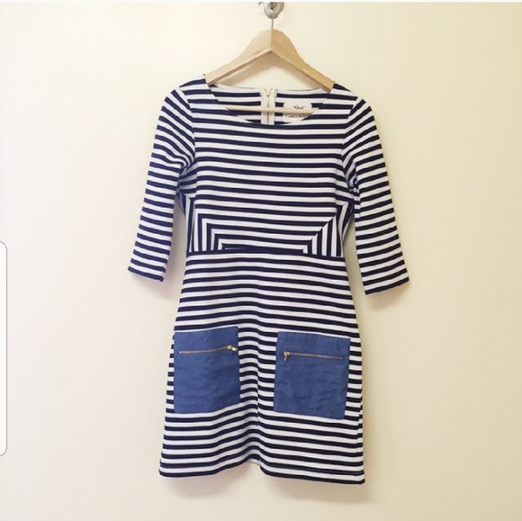 Anthropologie Striped Dress with Pockets - Picture 4 of 4